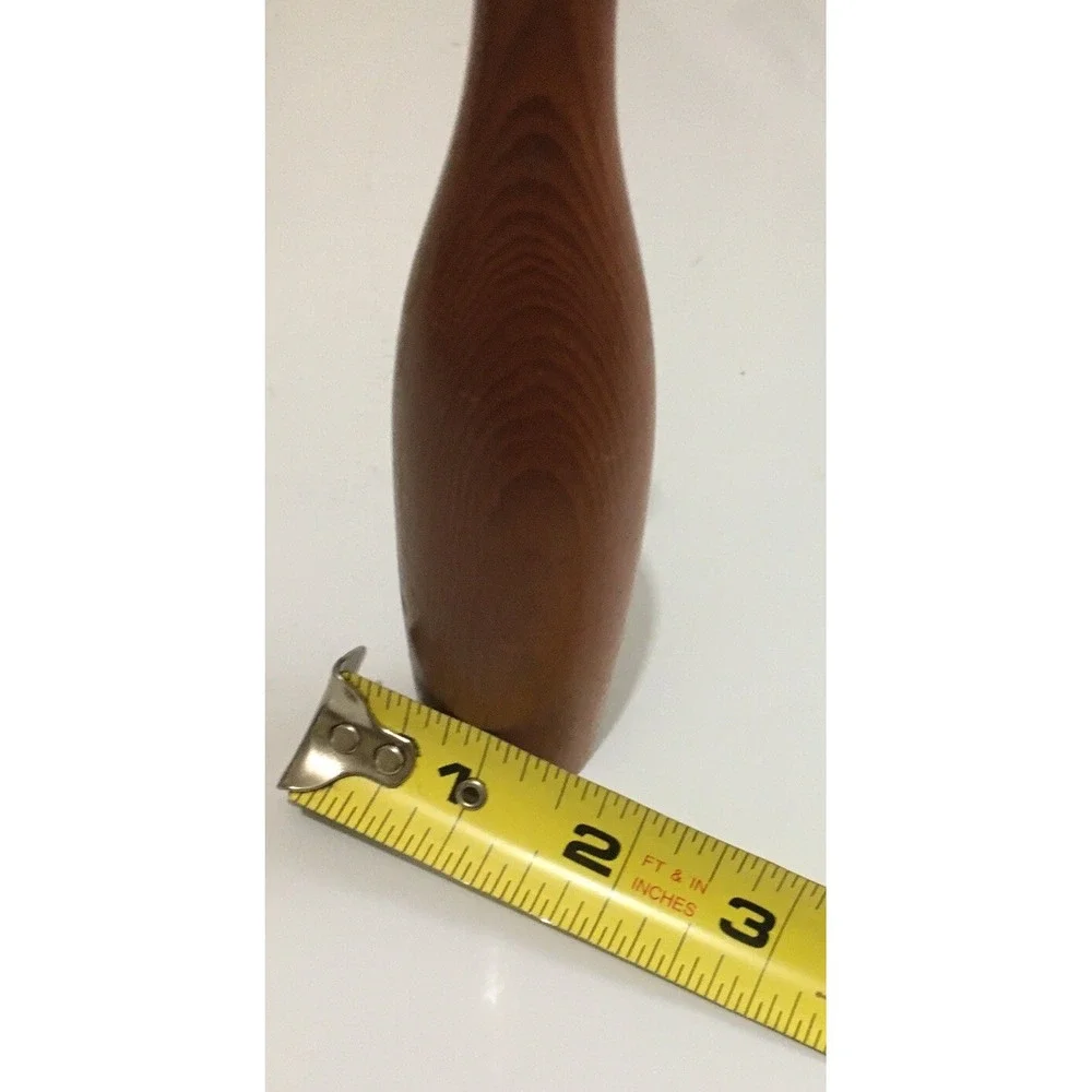 Vintage Small Mid Century Modern Bud Vase Signed by Artist 6